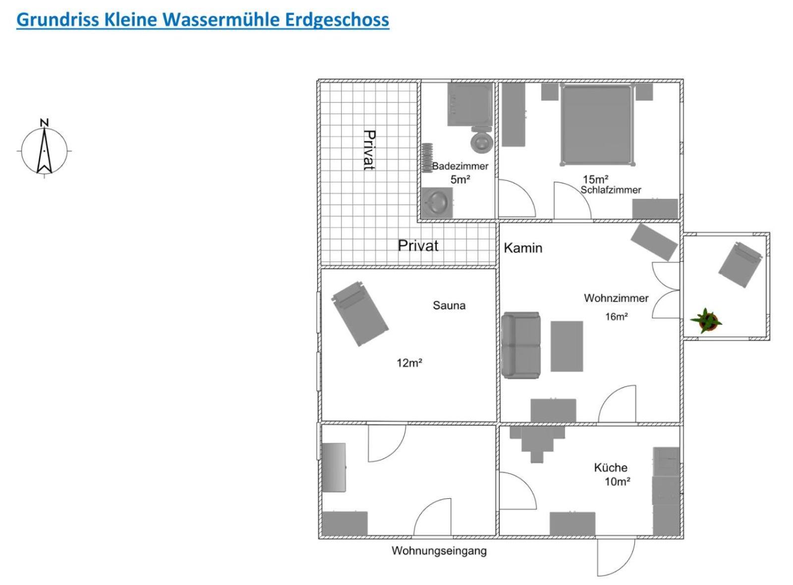 Ferienhaus Naturlich Wassermuhle Kappeln Kültér fotó